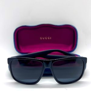 Gucci sunglasses.